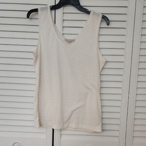 Banana Republic Ivory Tank Top